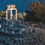 The Ruins of Delphi in Greece