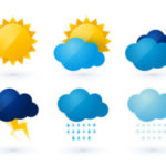 50426740 – set of weather vector icons