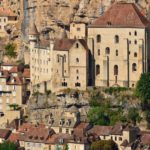 Rocamadour, a beautiful french village on a cliff